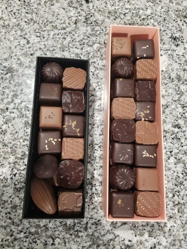 Assortiment de Pralinés - Chocolaterie Bio Jurassienne